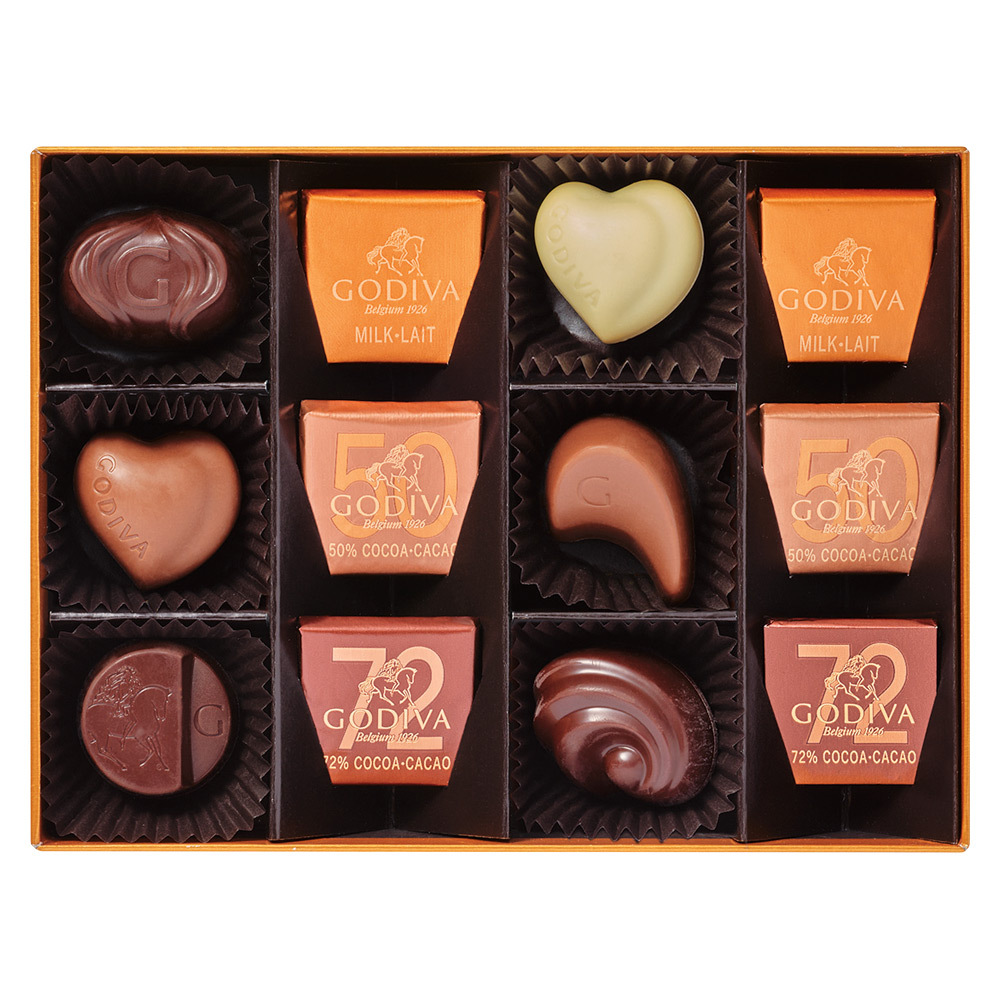 ゴディバ クラシック ゴールド コレクション チョコ12粒入り ギフト チョコレート 贈り物 プレゼント お歳暮