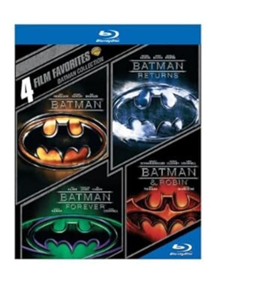 バットマン コレクション 4本入り 英語版 海外版 Blu-ray ブルーレイ 洋画 英語学習 並行輸入品