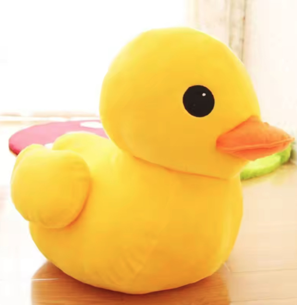 アヒル ひよこ ぬいぐるみ 大きいサイズ おもちゃ かわいい 柔らかい アヒル隊長 抱き枕 クッション | 50cm