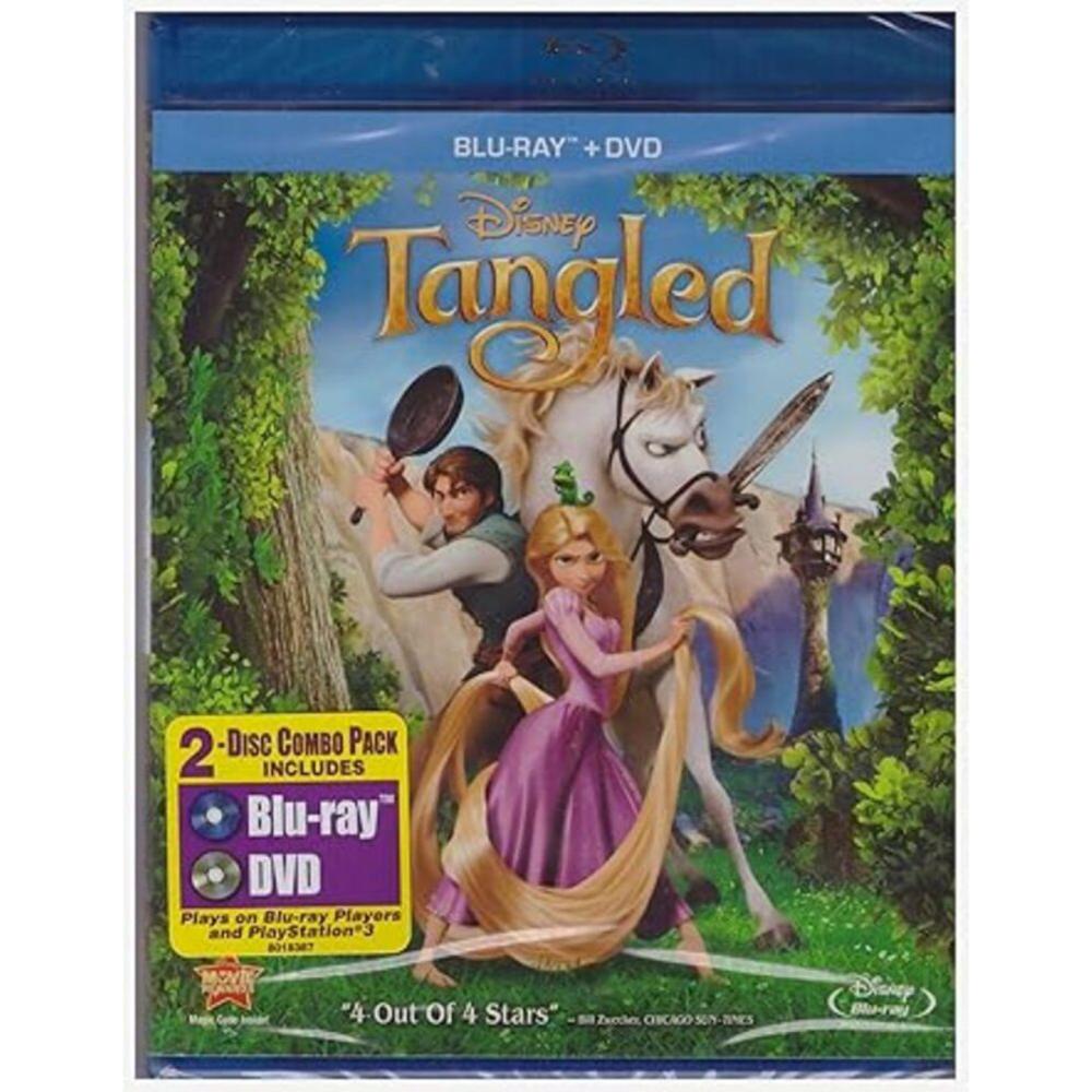 塔の上のラプンツェル Tangled 2枚組ブルーレイ DVDコンボ | Two-Disc Blu-ray DVD 