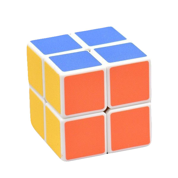 マジックキューブ 2x2x2 超滑らかなパズルキューブ スピードキューボ スクエアキューボキューボマジコおもちゃスピナーフィジェット | バリエーション:白