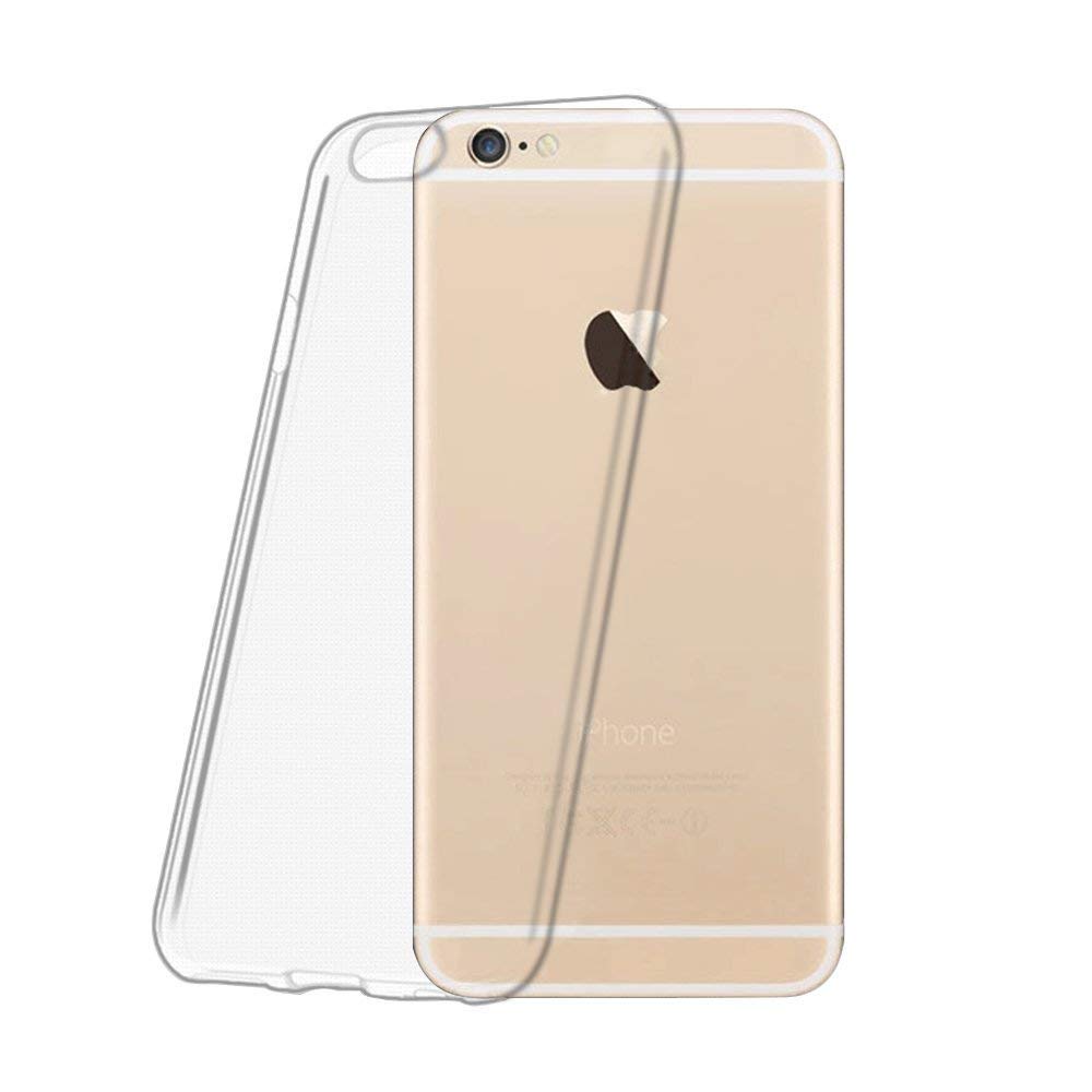 iPhone6S ケース 高品質クリスタル クリア 透明 TPU素材 落下防止&衝撃吸収 擦り傷防止 薄&柔軟型 最軽量 水洗可