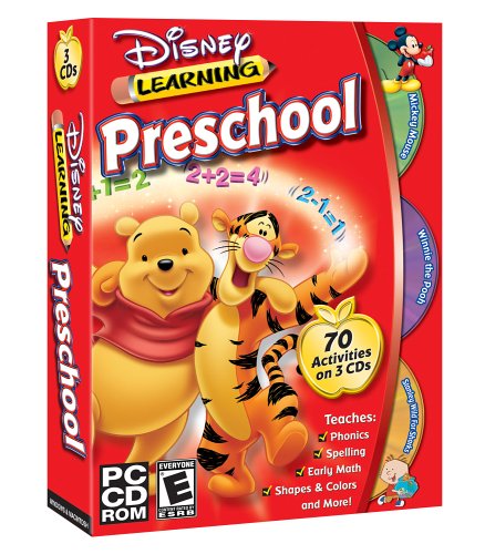 ディズニー ラーニング 幼児 PCソフト 英語 外国語 Disney Preschool Bundle 幼児教育 モンテッソーリ