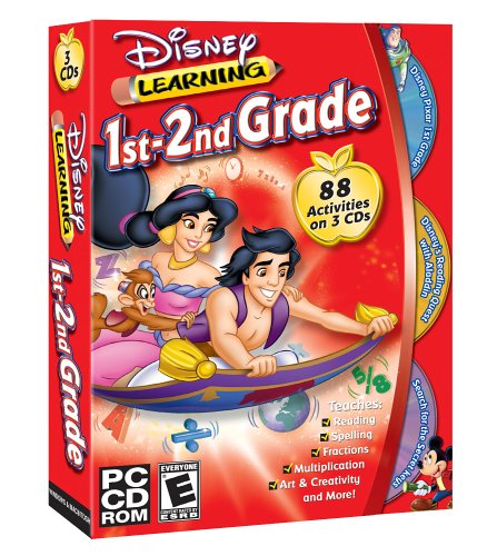 ディズニー ラーニング 幼児 PCソフト 英語 外国語 Disney 1st & 2nd Grade Bundle 幼児教育 モンテッソーリ