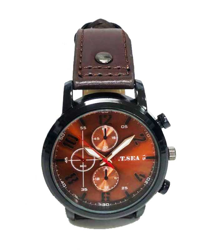 クォーツ アナログ 腕時計 ファッション OTSEA ブランド カジュアルウォッチ メンズ ミリタリー スポーツウォッチ | コーヒー