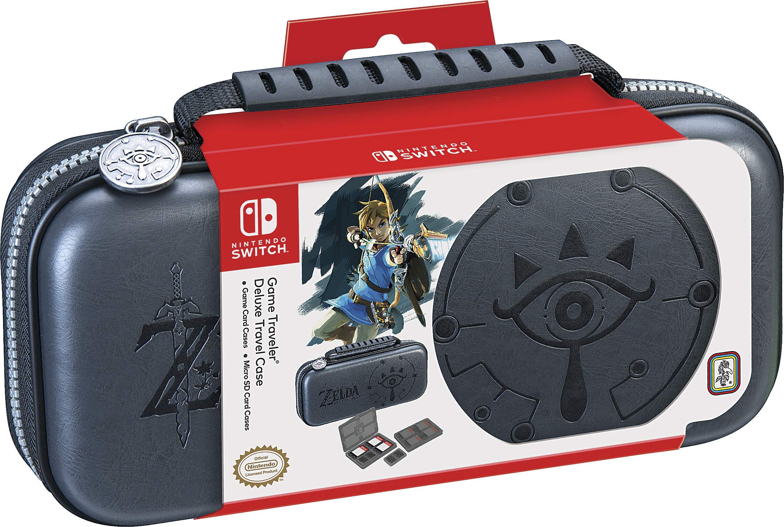 ニンテンドースイッチ ケース ゼルダの伝説 シーカー Nintendo Switch Zelda Sheikah Eye Carrying Case