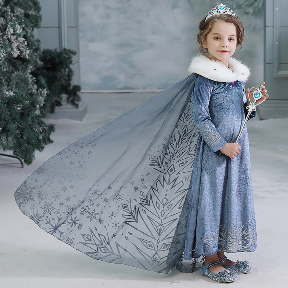アナと雪の女王 エルサ ドレス 100 105 プリンセス - その他
