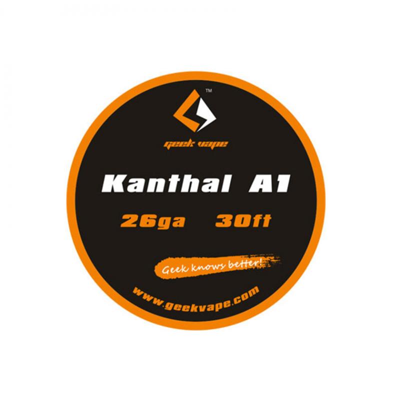ギークベイプ カンタル Geekvape Kanthal A1 ワイヤー 26ga 30フィート 自作 DIY RDA