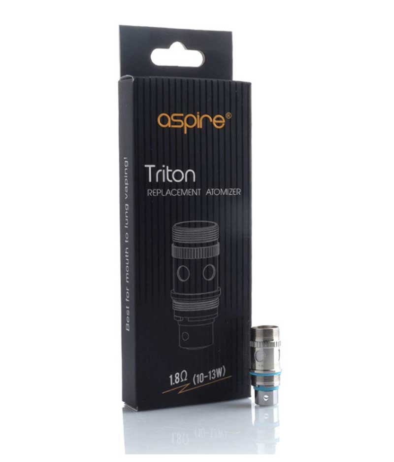 アスパイア Aspire Triton Triton 2 トリトン トライトン 交換 コイル 温度管理 5個入り | Ni200- 0.15ohm