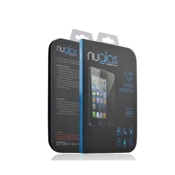 iPhone6 Plus 5.5インチ用 nuglas 保護フィルム 強化ガラス 高品質 極薄 割れ防止