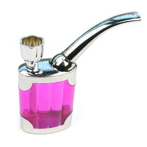 水タバコパイプ 水フィルター 喫煙アクセサリー  | ローズレッド