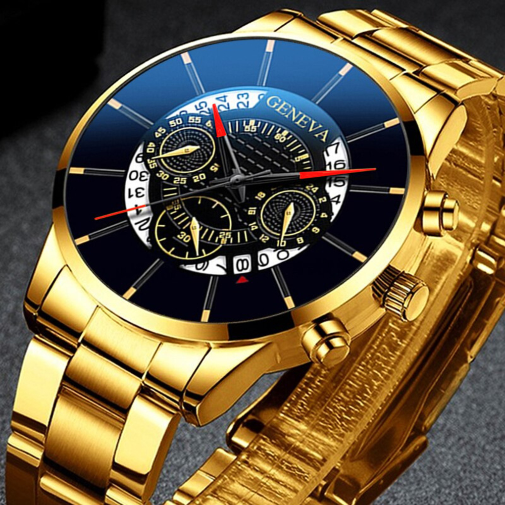 ゴールド【高見え！】クォーツ腕時計 ゴールド 高級 - 腕時計(アナログ)