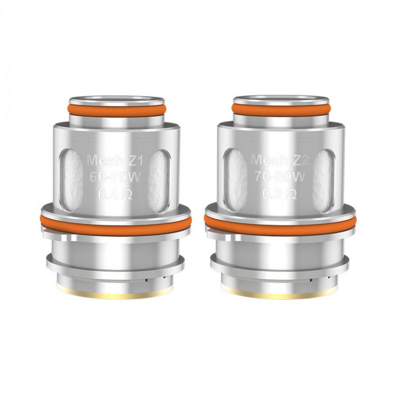 ギークベイプ Geekvape Zシリーズコイル  ゼウス イージス レジェンド オベリスク Zeus Aegis Legend Obelisk Sub Ohm メッシュコイル KA1 交換用コイル 5個セット | Z 0.4ohm 