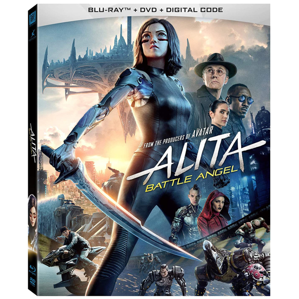 アリータ バトル エンジェル 映画 Blu-ray 並行輸入品 北米版 ブルーレイ サイバーパンク