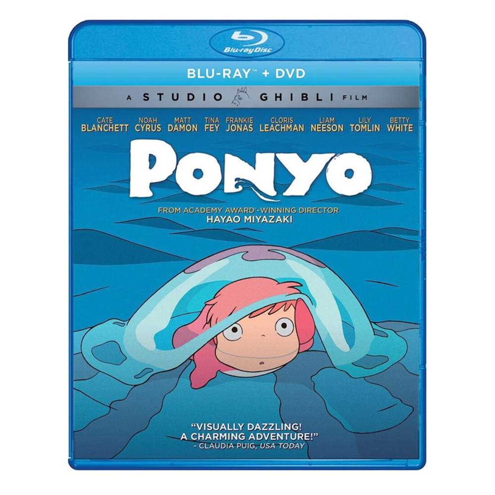 崖の上のポニョ Blu-ray ジブリ アニメ 語学学習 英語 フランス語 並行輸入品 北米版 ブルーレイ