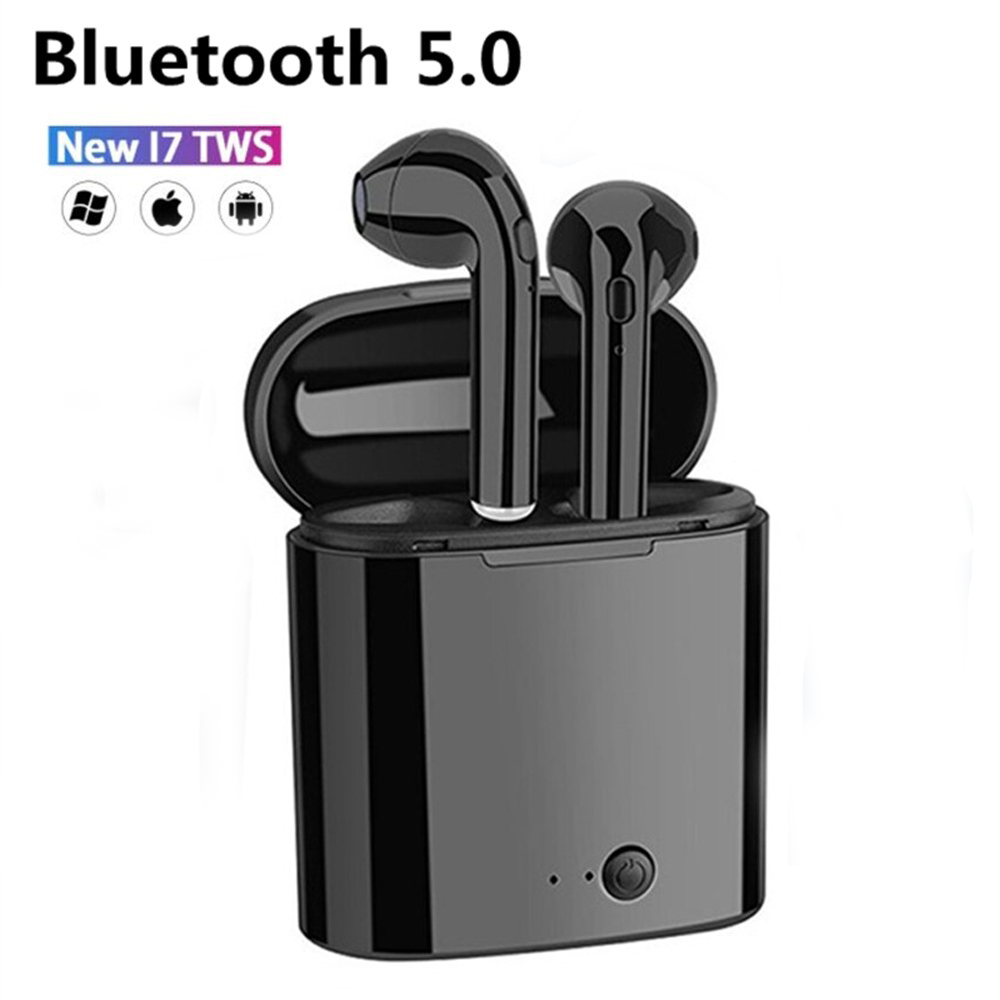 だま屋 / TWS i7sヘッドセット Bluetooth ワイヤレス イヤホン ヘッド