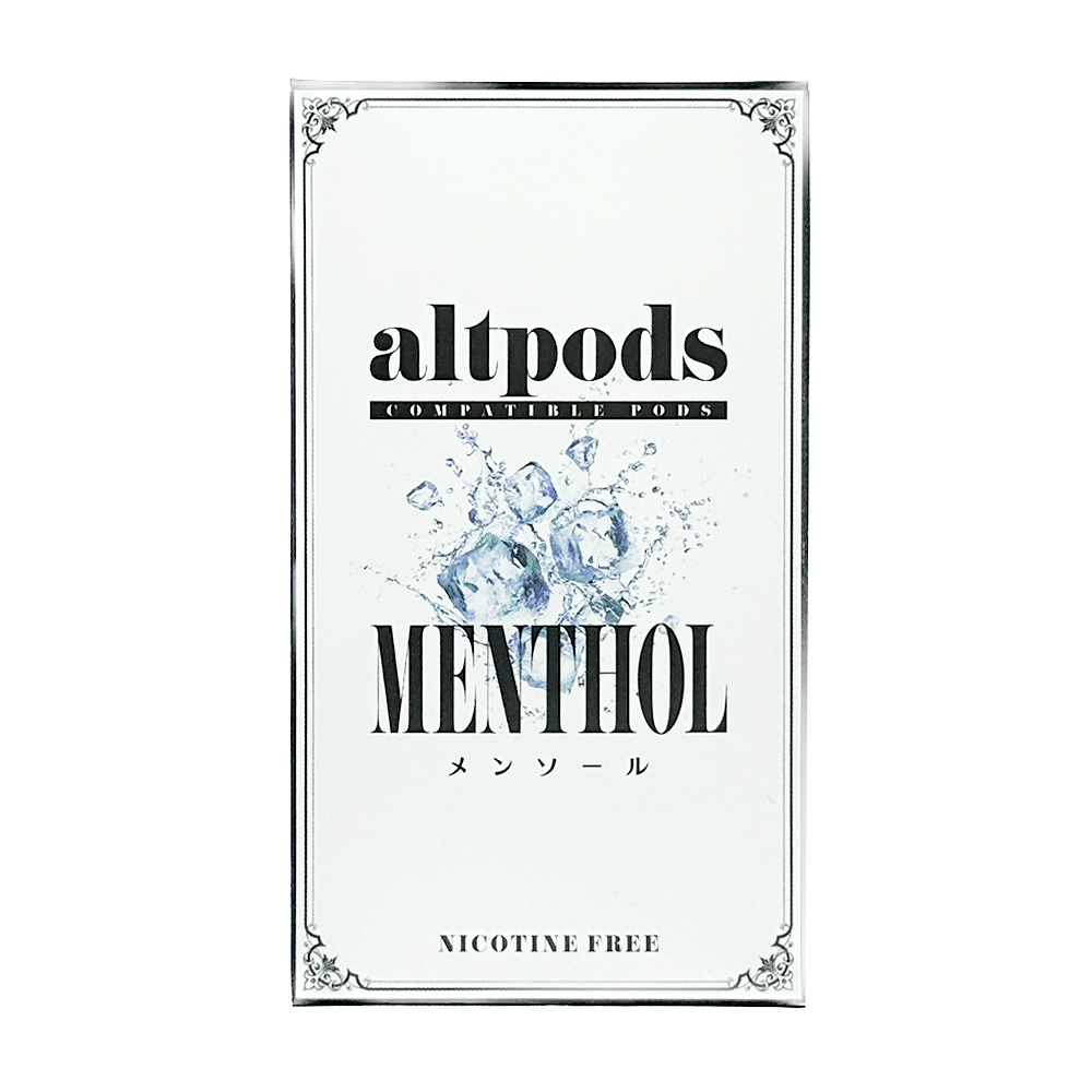 アルトポッズ altpods 使い捨てカートリッジ 電子タバコ 0.9ml 4個入り 正規品 | メンソール