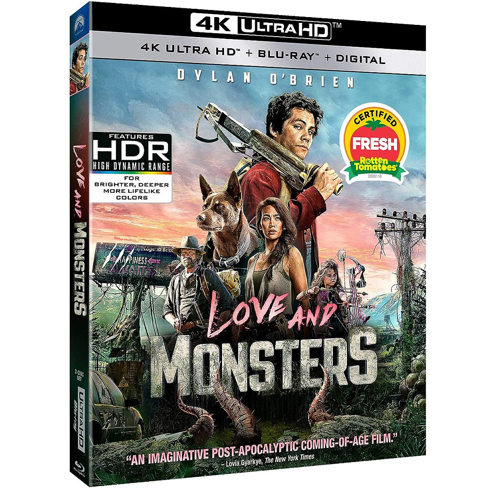 並行輸入品　Blu-ray　だま屋　語学学習　ラブ＆モンスターズ　Love　ブルーレイ　映画　and　Monsters　北米版