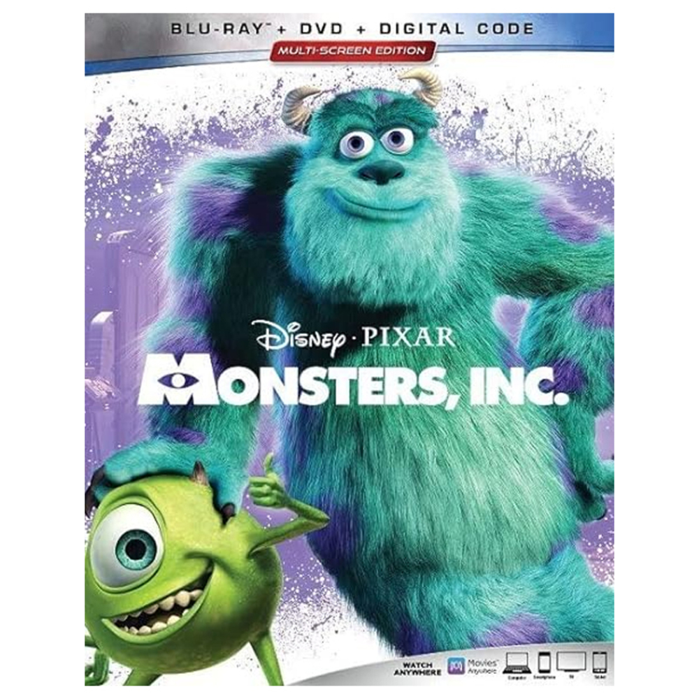 モンスターズインク Blu-ray Pixar アニメ 映画 語学学習 並行輸入品 北米版 ブルーレイ ハロウィン