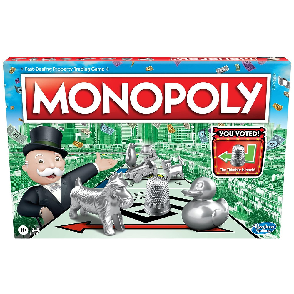 Monopoly モノポリー ボードゲーム 人生ゲーム パーティ 盤上ゲーム  ボドゲ 多人数 ファミリー 英語 語学学習