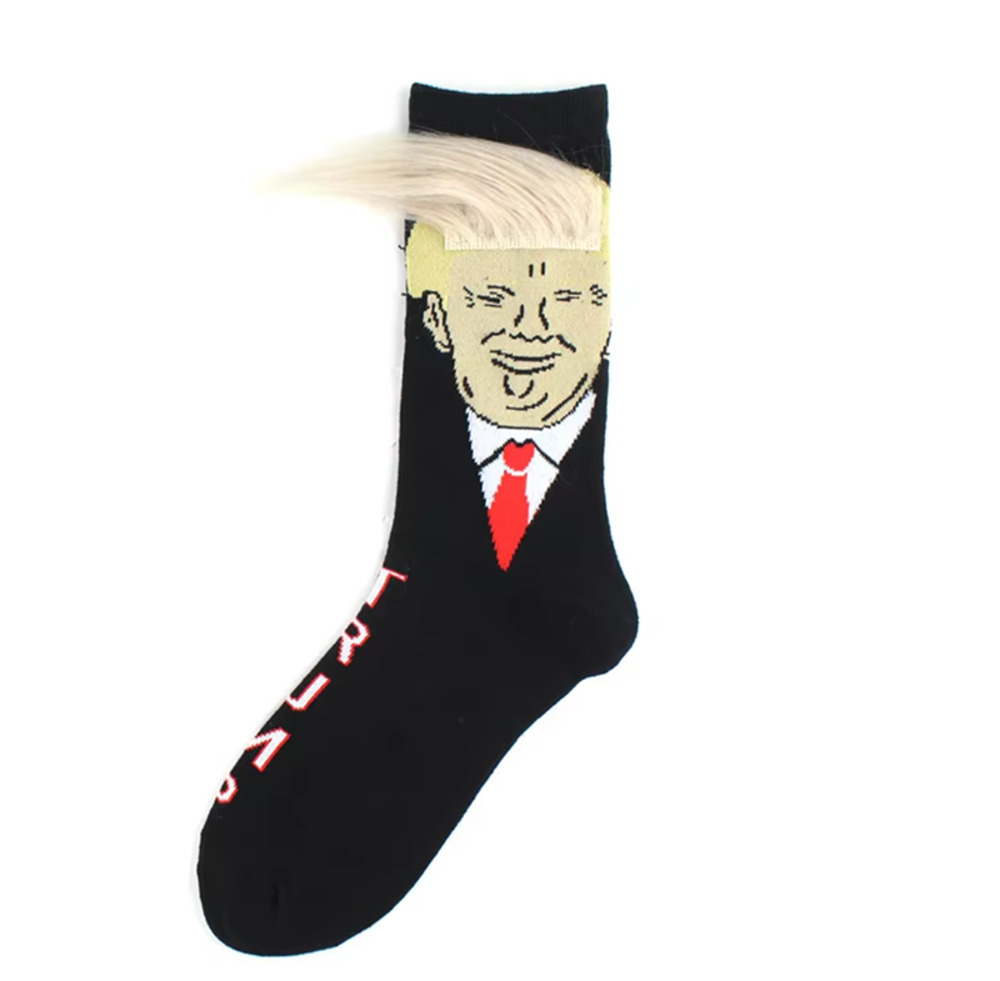 トランプ 靴下 ドナルド 大統領 ソックス おもしろ ジョーク 面白いソックス 一足 