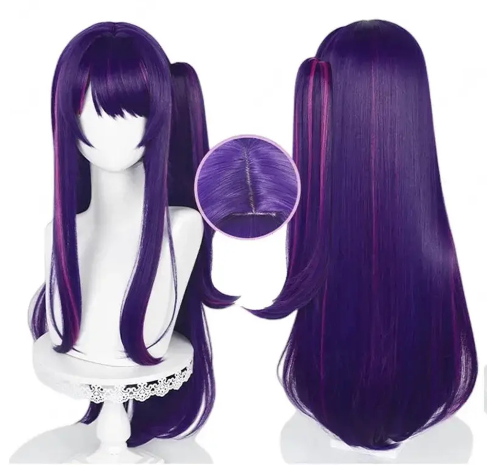 推しの子 コスプレ ウィッグ 星野アイ アニメ 耐熱性 ロングヘア ハロウィン 仮装 演出 コミケ