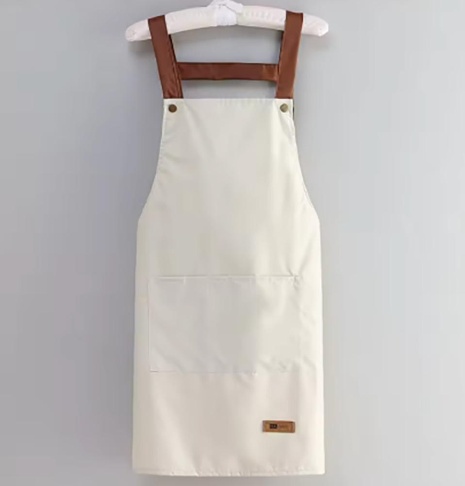 エプロン 防水 耐油性 キッチンワーク 便利 収納 作業着 夏用 薄手  料理エプロン キッチンエプ  白