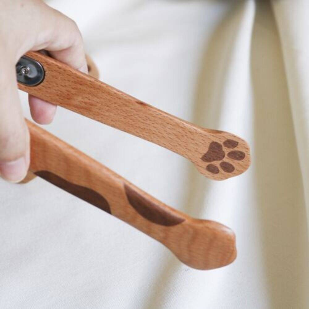 木製 ねこ カトラリー インドネシア製 ブチ ネコモチーフ 猫モチーフアクセサリー 猫モチーフ ブチ