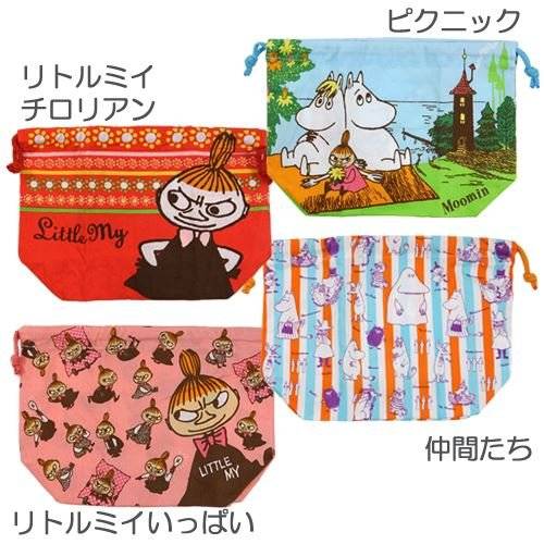 ムーミン ランチ巾着 ピクニック MMKN872 - 画像2
