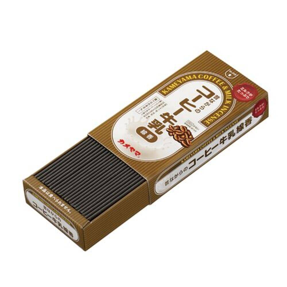 カメヤマ 珈琲牛乳 線香 ミルクコーヒーの香り お線香 ミニサイズ 5  コーヒー牛乳 - 画像2