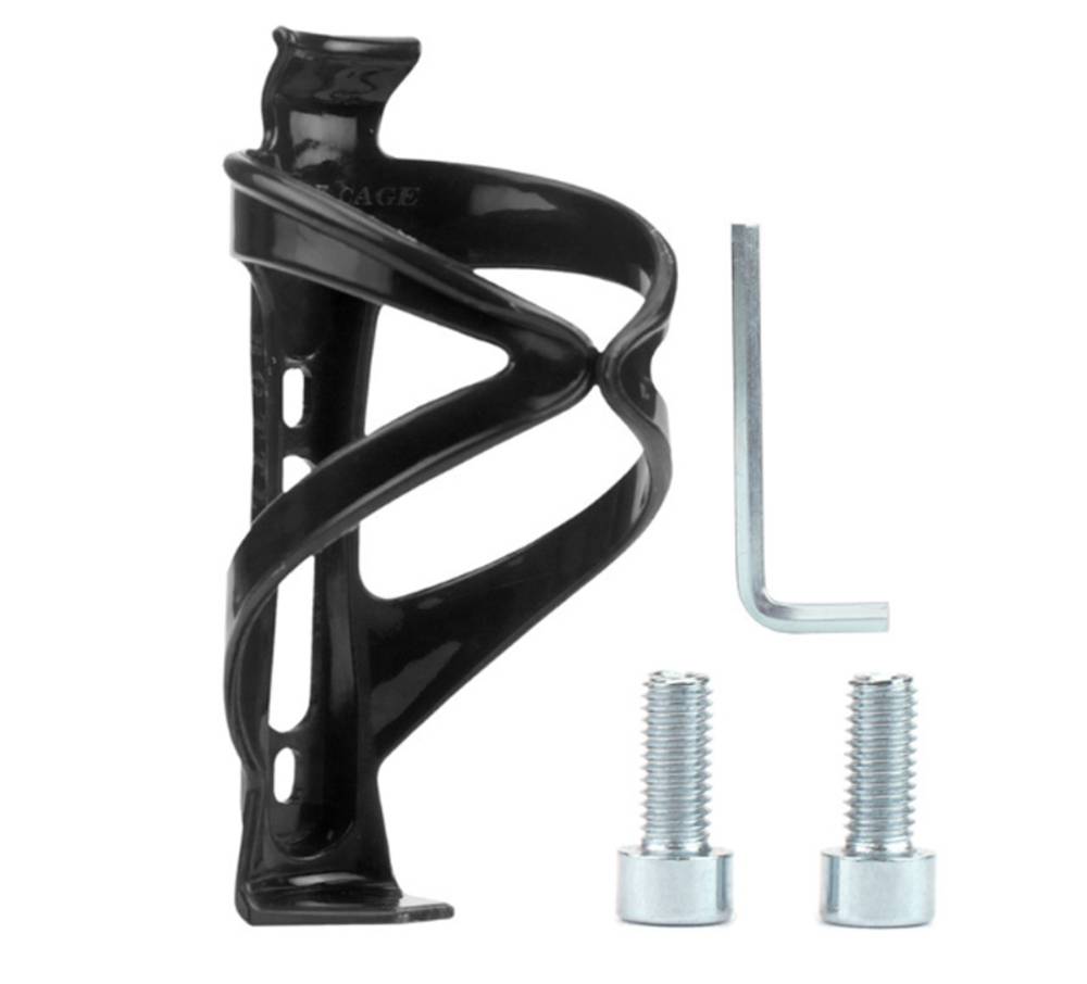 サイクリング ドリンクホルダー 自転車アクセサリー マウンテンバイク ボトルラック ブラック