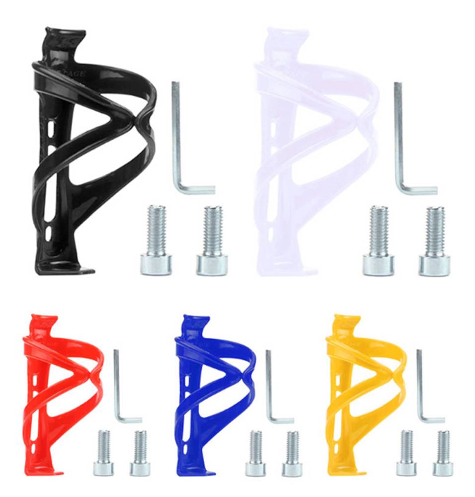 サイクリング ドリンクホルダー 自転車アクセサリー マウンテンバイク ボトルラック ブラック - 画像8