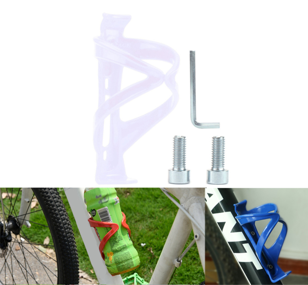 自転車用 ペットボトルホルダー ドリンクホルダー マウンテンバイク サイクリング   ホワイト