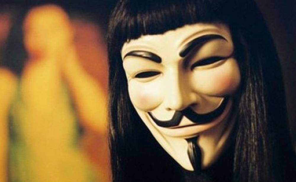 アノニマス 仮面 ガイフォークス マスク 怪盗  お面 コスプレ ハッカー Vフォーヴェンデッタ 白 - 画像2