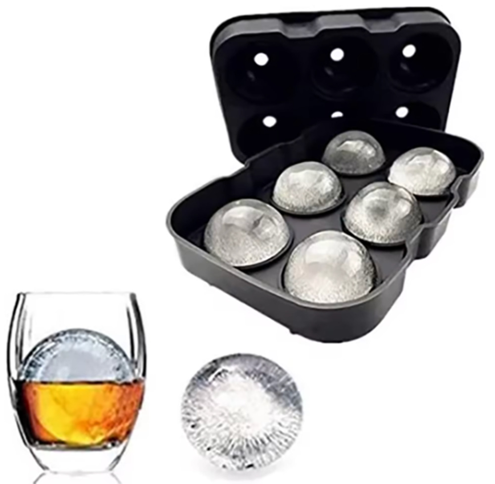 パーティー 丸型 ボールメーカー ドリンク ボール型 ハイボール ウイスキー アイスキューブ  黒