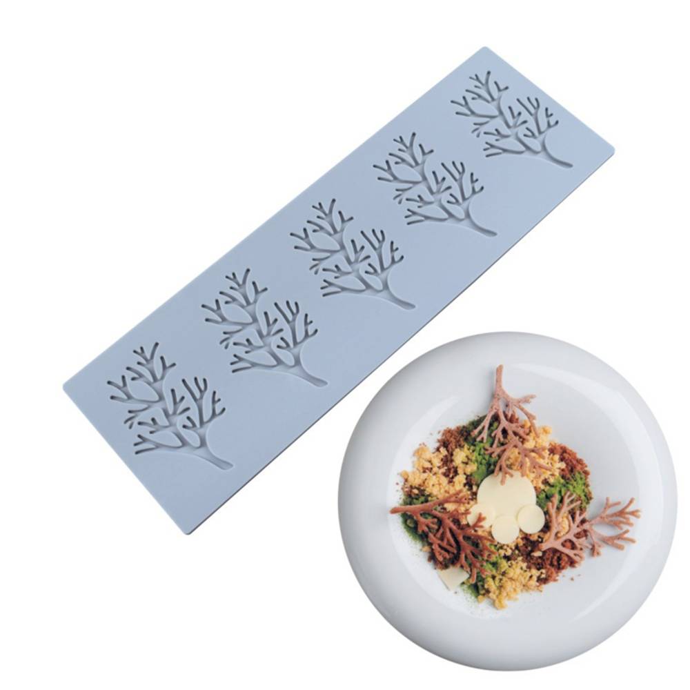 シリコンモールド レースフォンダン ケーキデコレーション 5点セット デザート 洋菓子 バレンタイン  - 画像4