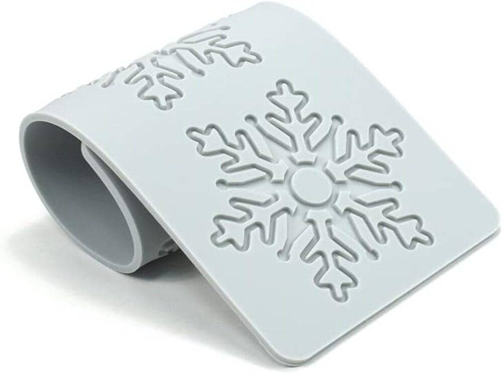 シリコンモールド 雪の結晶 レースフォンダン ケーキデコレーション デザート 洋菓子 クリスマス 冬 - 画像3