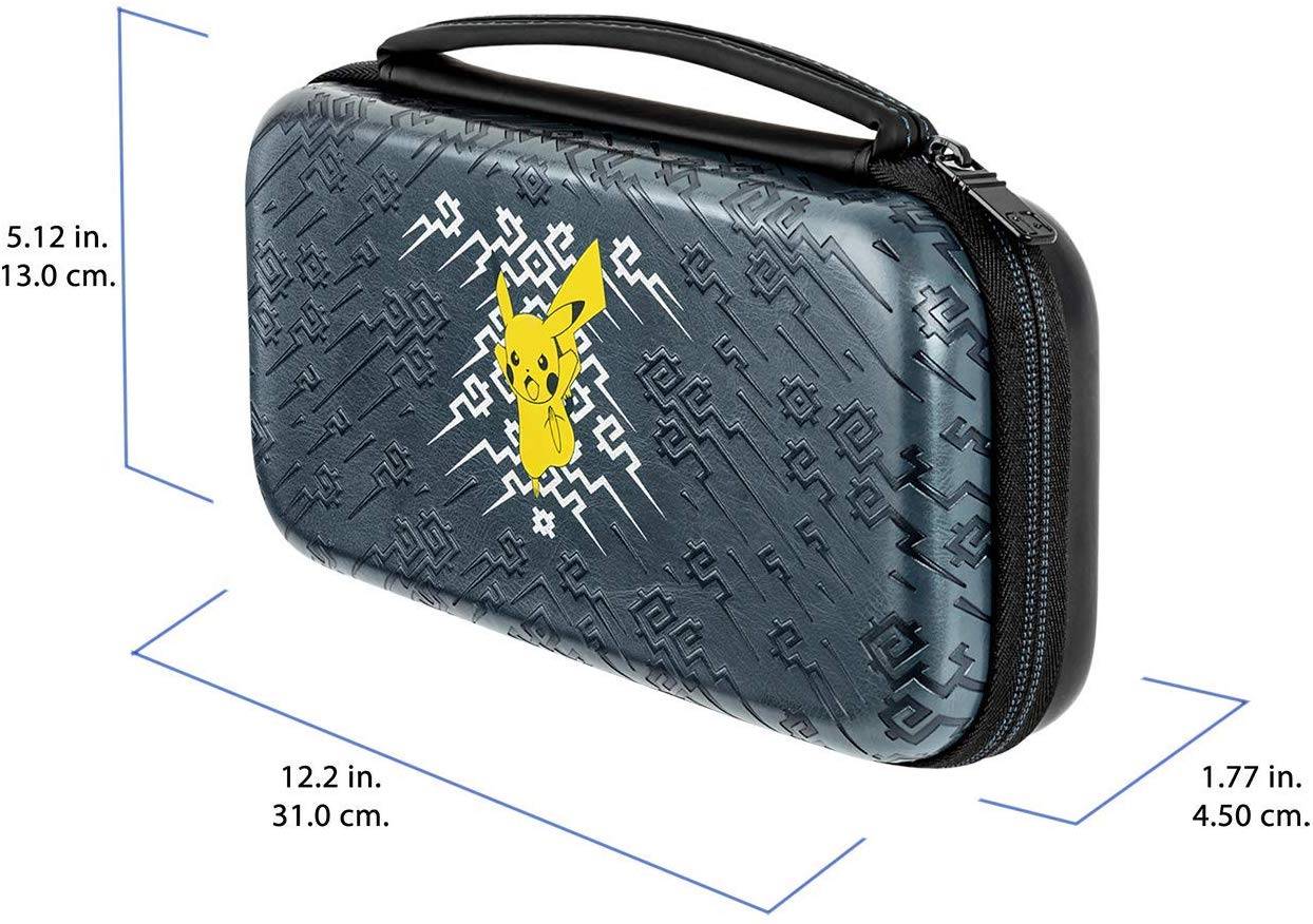 任天堂スイッチ トラベル ケース PDP ポケモン ピカチュウ グレースケース - 画像4
