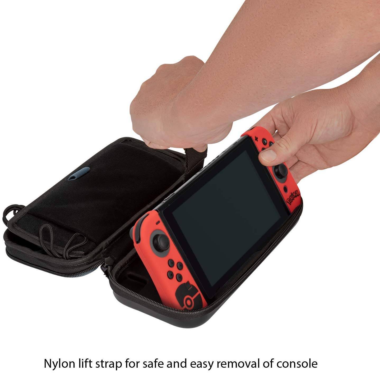 任天堂スイッチ トラベル ケース PDP ポケモン ピカチュウ グレースケース - 画像5