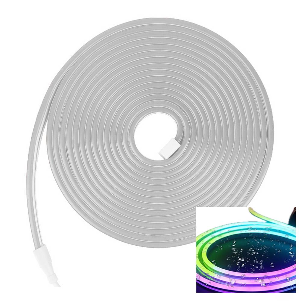 LEDテープライト ネオン 防水 配線不要 DIY クリスマス 看板 ストリング 5m   マルチ