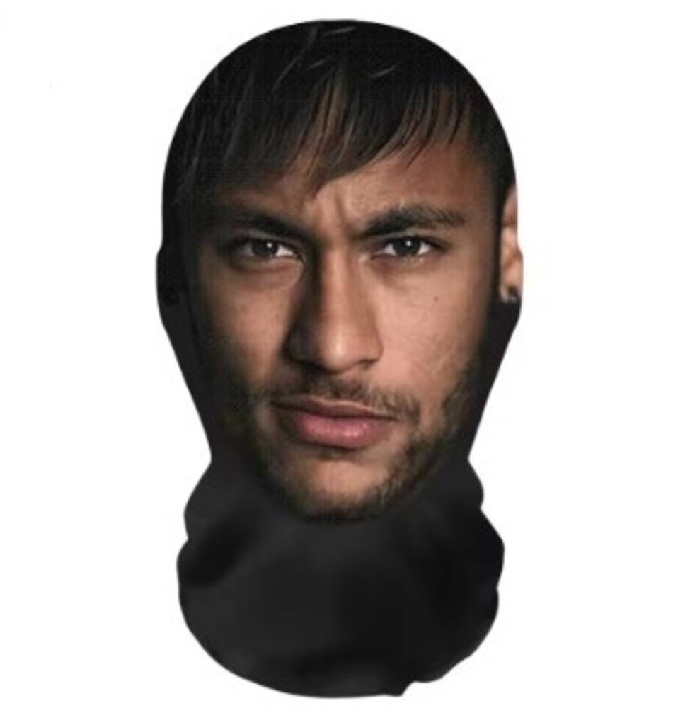 面白い 3Dフェイス プリントマスク 仮面 メッシュ 通気性 ハロウィン 仮装 コスプレ 衣装 ヤニスアデトクンボ - 画像5