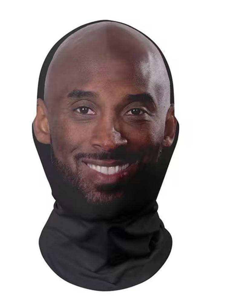 面白い 3D マスク 生地 メッシュ コスプレ イベント リオネル メッシ - 画像3