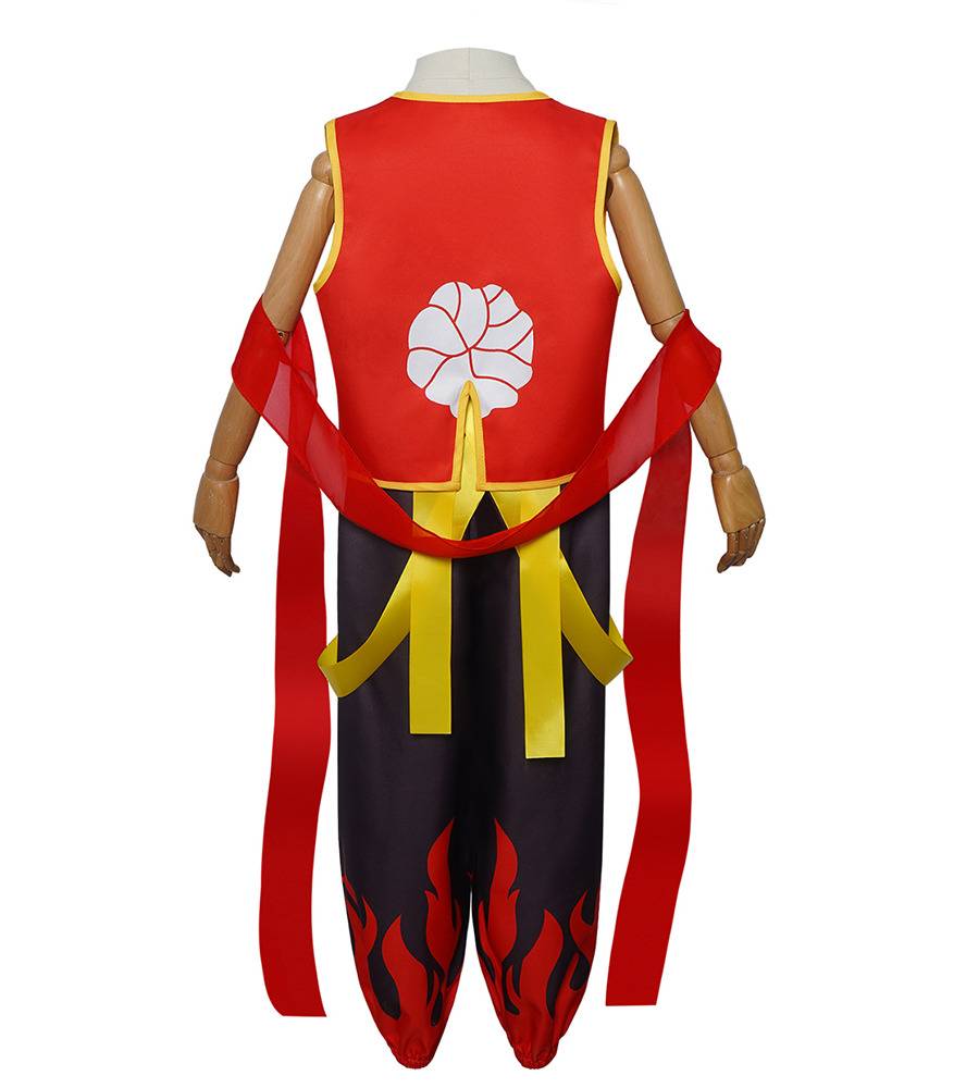 ナタ コスプレ マスク付き 衣装 大人 子供 キッズ ハロウィン 映画 魔童の大暴れ アニメ   - 画像5