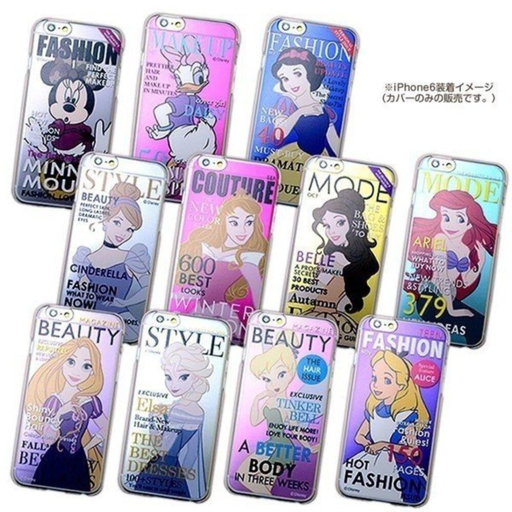 カスタムカバー iPhone 6 マガジンシリーズ ディズニー ディズニープリンセス アリス 絵柄:アリス