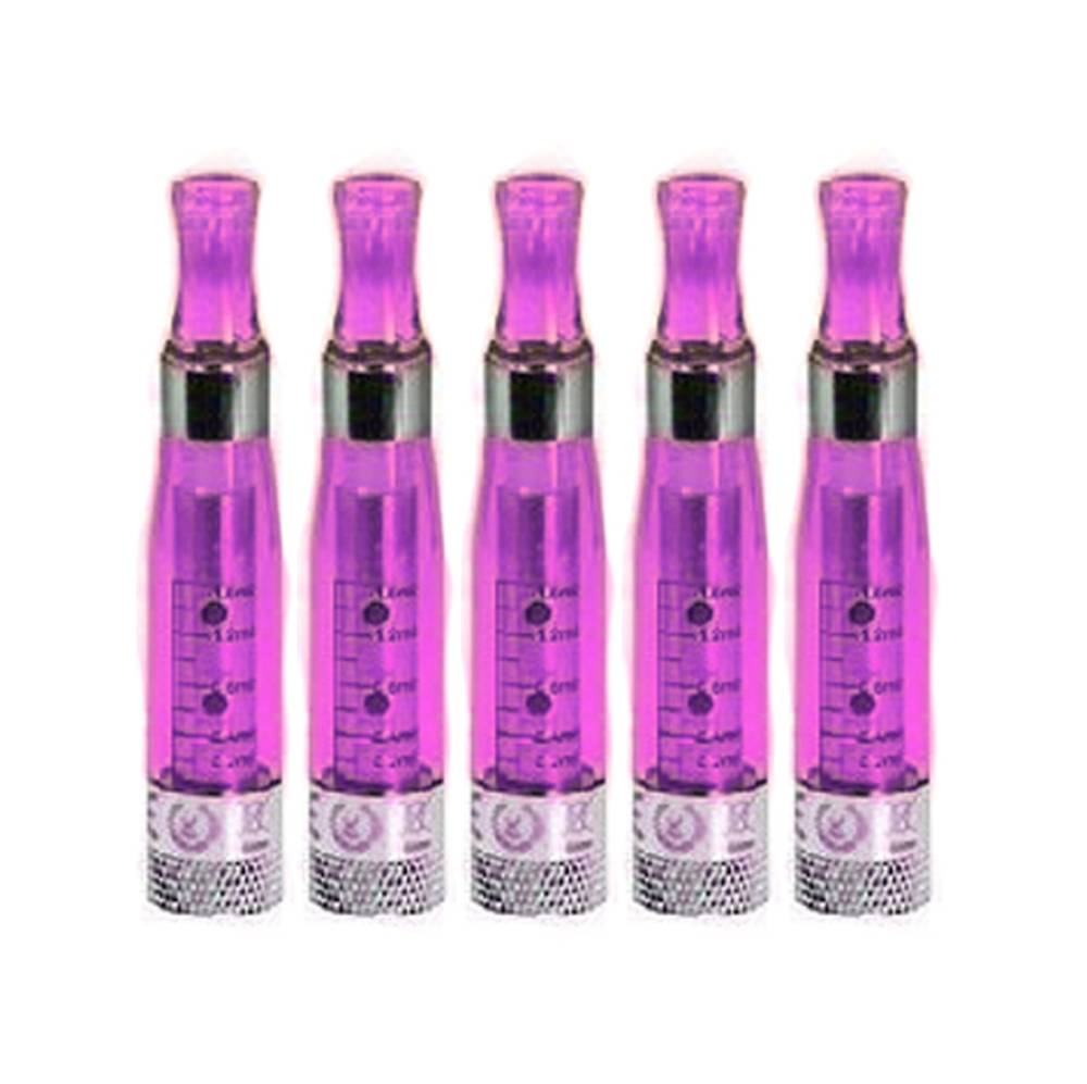 アトマイザー 電子タバコ VAPE CE5+ 交換用 カートリッジ コイル交換可能  パープル