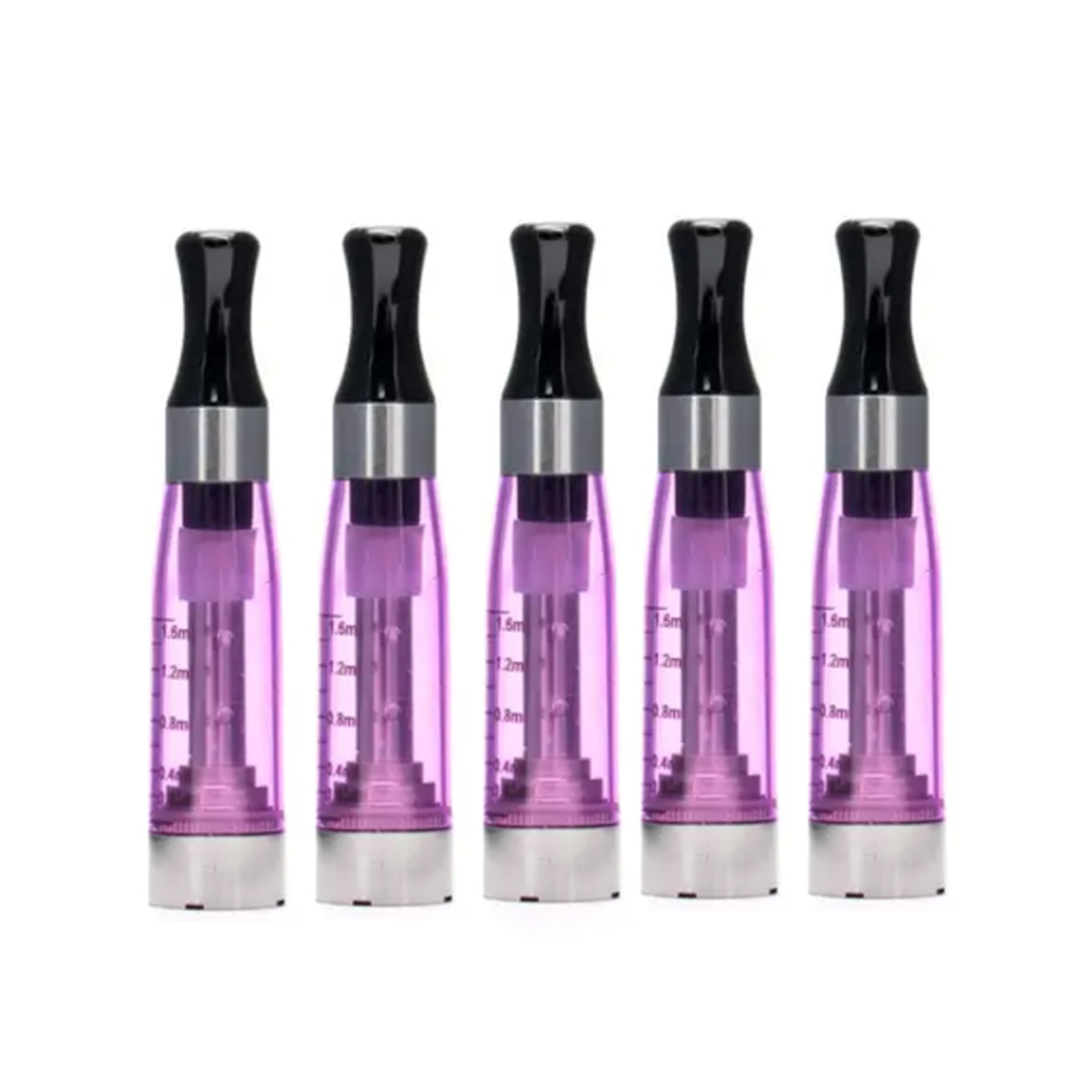 アトマイザー 電子タバコ VAPE CE5+ 交換用 カートリッジ コイル交換可能  パープル