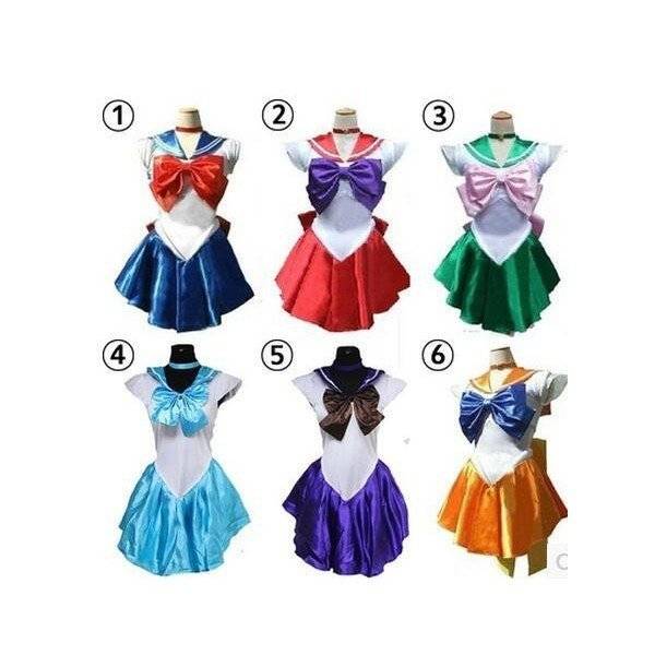 美少女戦士 セーラームーン風 土萠ほたる コスプレ ハロウィン 衣装  カラー パープル XL - 画像2