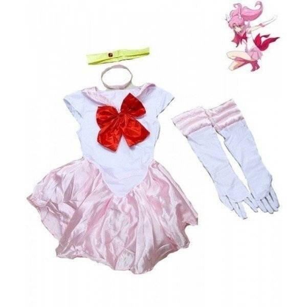 美少女戦士 セーラームーン風 土萠ほたる コスプレ ハロウィン 衣装  カラー パープル XL - 画像3