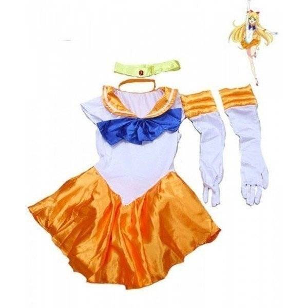 美少女戦士 セーラームーン風 土萠ほたる コスプレ ハロウィン 衣装  カラー パープル XL - 画像4