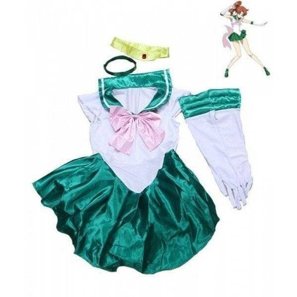 美少女戦士 セーラームーン風 土萠ほたる コスプレ ハロウィン 衣装  カラー パープル XL - 画像5